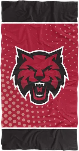 Vista 174 de LOGOVISION Manta Abilene Christian University, 30x60 Logo Dots CottonFront/PolyBackBeachTowel