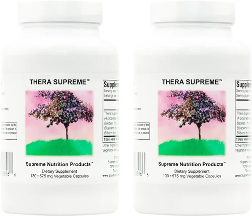 Vista 5 de Supreme Nutrition Thera Supreme, 130 cápsulas vegetarianas combinadas de hierbas puras