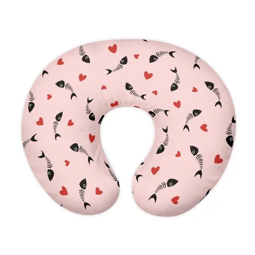 Vista 30 de Funda de almohada de lactancia Axolotl Sandía para almohadas de lactancia materna, funda de almohada de lactancia para recién nacido, se adapta a