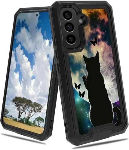 Vista 46 de Funda para Samsung S23 FE Funda Galaxy S23 FE 2 en 1 PC duro de doble capa TPU suave a prueba de golpes Cubierta protectora de teléfono para Samsung