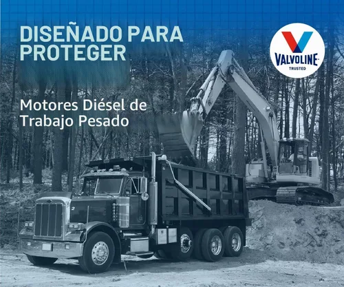 Vista 7 de Valvoline All Terrain 15W-40 Aceite para motor diésel de servicio pesado, 1 gal