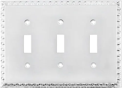 Vista 16 de Nostalgic Warehouse Egg & Dart Deco - Cubierta para placa de interruptor de salida eléctrica