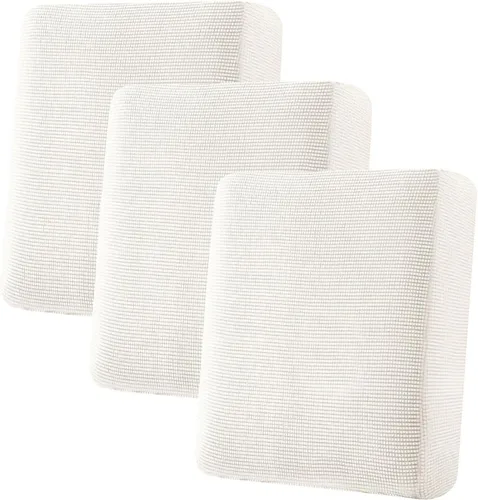 Vista 379 de H.VERSAILTEX Fundas de Cojín de Asiento Individuales Super Elásticas Fundas de Sofá Fundas de Cojín de Sofá Fundas Deslizables Juegos Tela de Sarga