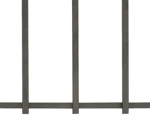 Vista 7 de Compra a granel de 10 secciones de valla de acabado clásico Panacea 87103, color negro
