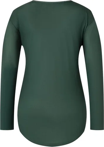 Vista 3 de Kewlent Camiseta de manga larga para mujer de Halloween