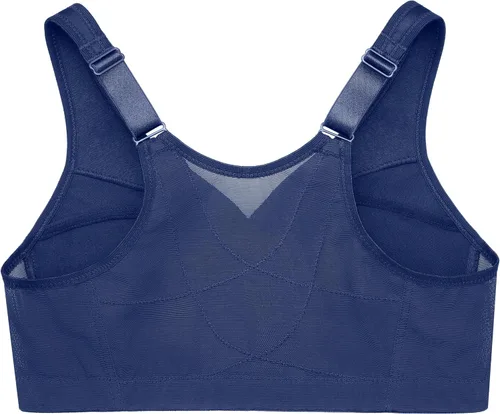 Vista 32 de Sostén Glamorise de mujer, tamaño plus, postura mágica elevada, apoyo de espalda, negro, 48I