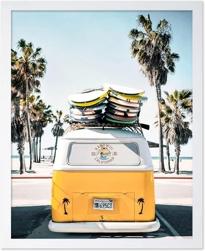 Vista 27 de Poster Master Póster clásico costero, impresión acuática vintage, regalo para artistas, amigos, atrapa las olas, surfistas en el mar, playa, costa