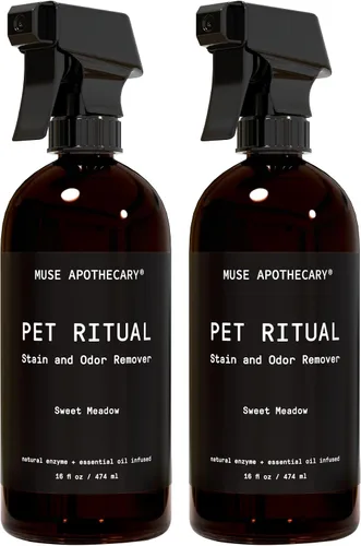 Vista 7 de Muse Apothecary Limpiador completo de alfombras enzimáticas para eliminar manchas y olores de mascotas, removedor de manchas de perros