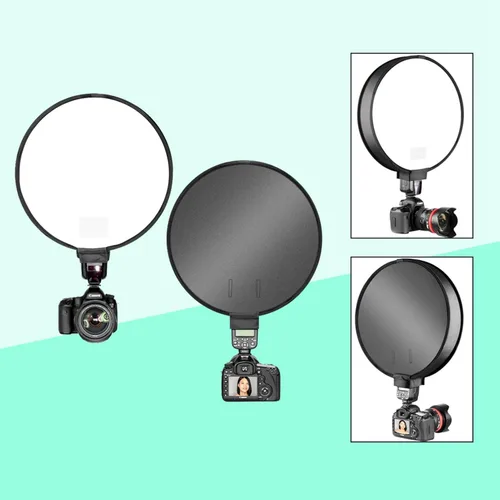 Vista 7 de Difusor Softbox, difusor de luz plegable de 15.7 pulgadas, difusor de flash de anillo multifunción, caja de luz para paraguas para accesorios