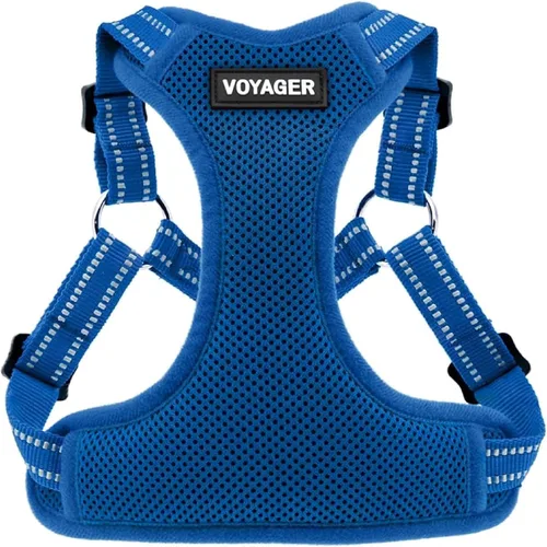Vista 19 de [Usado] Best Pet Supplies Voyager - Arnés ajustable, transpirable, antitirones, para perros pequeños, medianos y grandes, para caminar, trotar