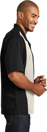 Vista 2 de Port Authority Camisa Retro Camp