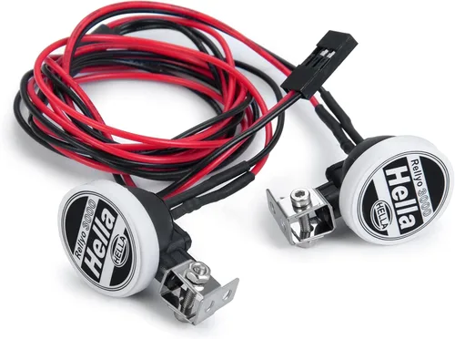 Vista 6 de Que-T - 2 focos redondos para 1: 10 RC Trx4 TRX6 SCX10 90046 RC Car