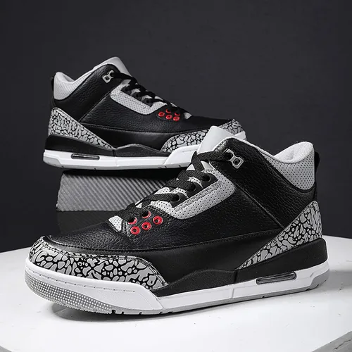 Vista 4 de Celtros Men Basketball Shoes High Top Fashion No-Slip Wear-Resisting Basketball Shoes
