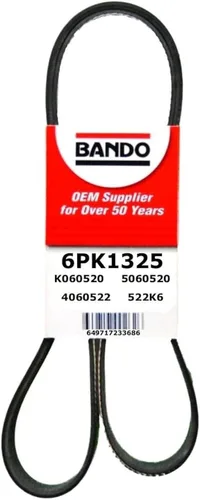 Vista 33 de Bando USA 6PK1255 Correa de serpentina de calidad OEM