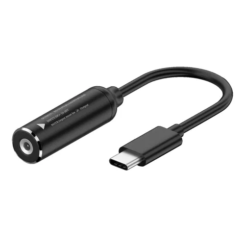 Vista 8 de cablecc 0.098x0.028 in Entrada DC Jack a USB-C Tipo-C Cable de carga de enchufe de alimentación para PD 9V 15V 20V 65W Teléfono portátil