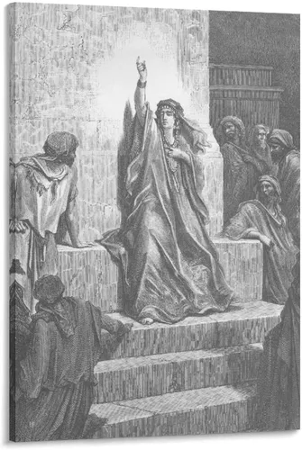 Vista 7 de 20 obras maestras por Gustave Dore - Póster artístico de Adán y Eva expulsados del Edén y arte de pared, póster moderno para decoración