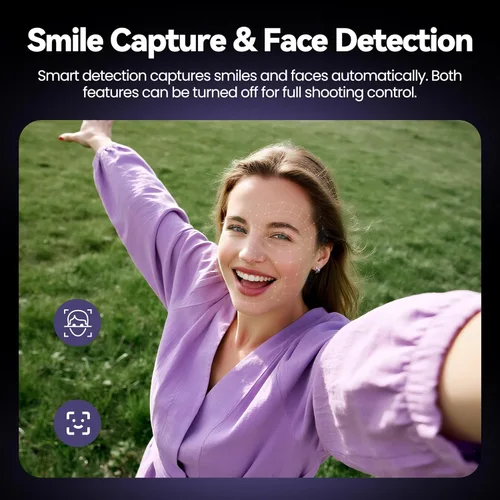 Vista 7 de Cámara digital 4K para fotografía y vlogging: cámaras de 50MP para video - cámara de foto con zoom 16X, regalos de cámara digital para adolescentes