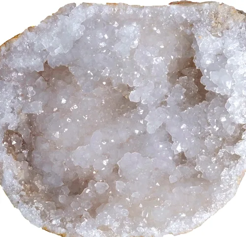 Vista 7 de DANCING BEAR 25 Rompe tus propias geodas, (Mediana 1-1.5") 90% hueca, ¡Abre y descubre asombrosos cristales sorpresa dentro! Información educativa e