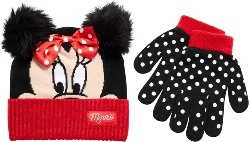 Vista 8 de Disney Girls' Mitten and Glove Set Azul (Blue Glove)