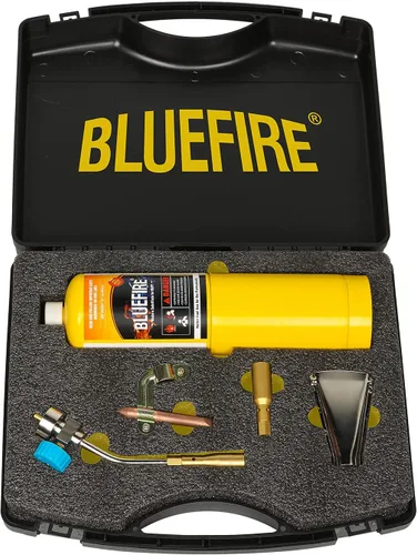 Vista 2 de BLUEFIRE MAPP MAP Pro Propane CGA 600 Cilindro (orcha con kit de propano)