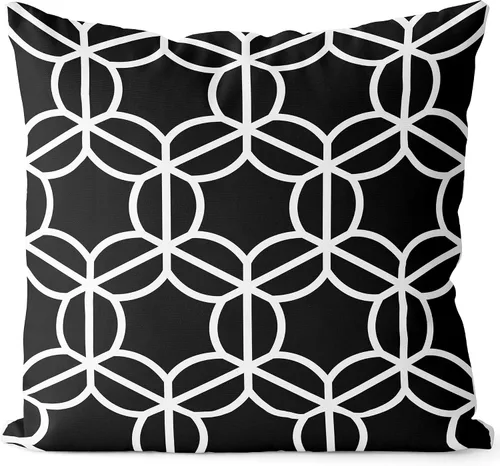Vista 24 de BEDSUM Funda de almohada de microfibra, suave, decorativa, geométrica, abstracta, triangular, funda de cojín cuadrada para sofá, dormitorio, 18 x 18