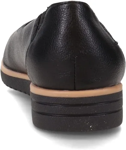 Vista 5 de SOUL Naturalizer Idea - Zapato de ballet plano acolchado para mujer, color negro liso, 8.5 M, Negro