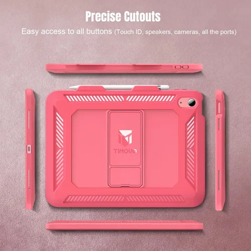 Vista 4 de Funda TiMOVO para iPad (A16) de 11ª generación de 11 pulgadas 2025, funda para iPad de 10ª generación 2022 con protector de pantalla, cubierta