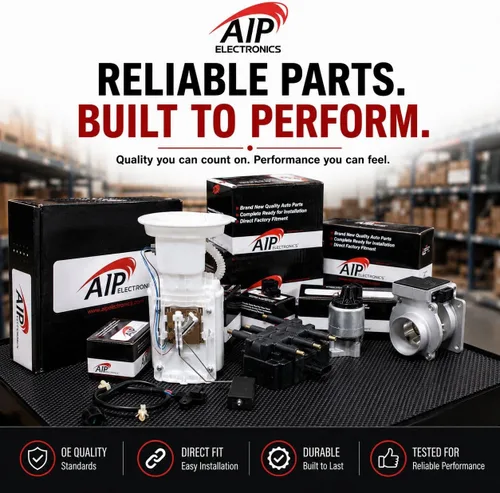 Vista 6 de AIP Electronics Distribuidor electrónico completo de encendido de bobina externa compatible con carretillas elevadoras Hyster y Yale con motor Mazda