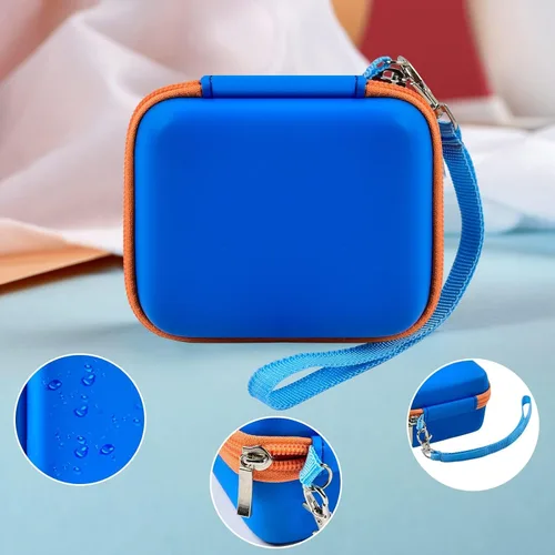 Vista 4 de ANKHOH - Funda para cámara infantil Seckton para Dylanto para Desuccus para Mafiti Azul (deepblue)