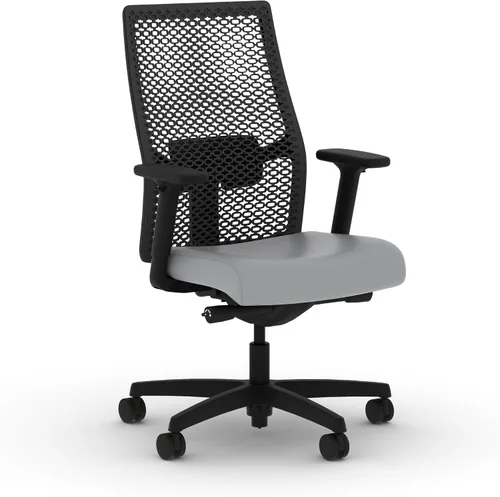 Vista 25 de HON Ignition 2.0 ReActiv - Silla de oficina ergonómica, silla de escritorio de malla con soporte lumbar, inclinación de sincronización avanzada