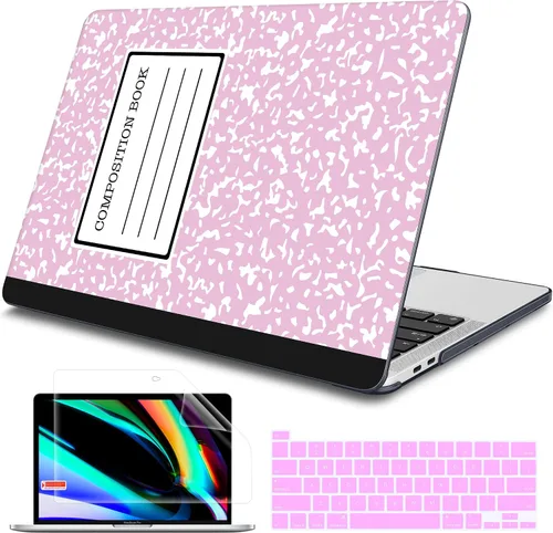 Vista 14 de Tuiklol para MacBook Pro de 13 pulgadas M2 Clip 2022, versión 2021 2020 M1 A2338 A2289 A2251, carcasa rígida de plástico y cubierta de teclado