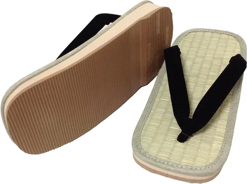 Vista 8 de Edoten Igusa Setta Japanese Tatami Zouri Sandalias