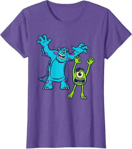 Vista 24 de Camiseta de la Universidad Sulley y Mike de los Monsters de Disney Pixar