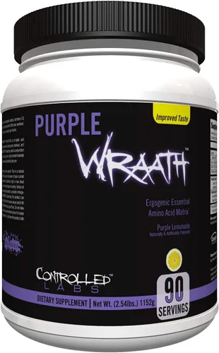 Vista 5 de CONTROLLED LABS Purple Wraath 90 Porción de uva jugosa, 2.5 libras