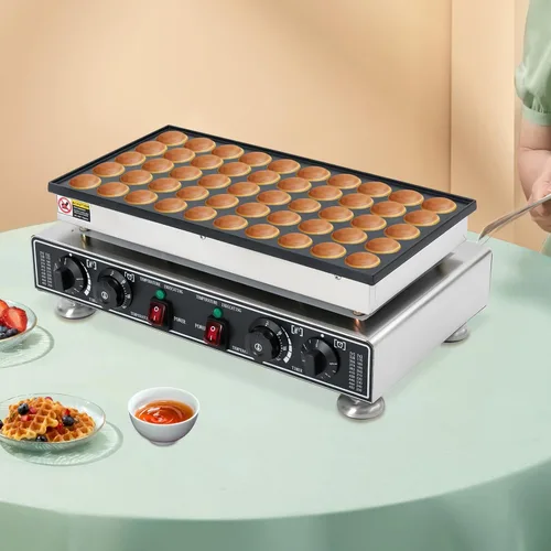 Vista 8 de Mini máquina para hacer panqueques de 1800 W, 110 V, para encimera, panqueques, panqueques, panqueques, antiadherentes, eléctricas, perfectas