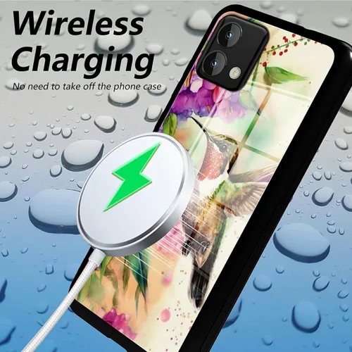 Vista 412 de Funda para Motorola Moto G Stylus 5G 2021 de vidrio templado, funda negra con diseño de mujer negra africana para mujeres y hombres, antiarañazos, a