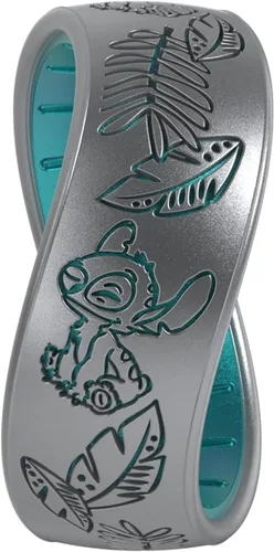 Vista 19 de Enso Rings Colección de anillos de silicona Lilo & Stitch de Disney, diseño cómodo y flexible
