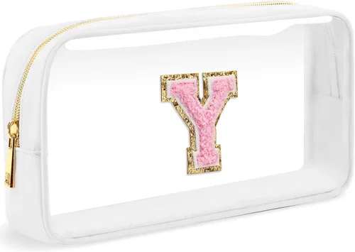 Vista 21 de Bolsa de Maquillaje Transparente Pequeña Bolsa de Cosméticos Bolsa de Viaje de Artículos de Aseo Bolsa Transparente con Cremallera Bolso Organizador