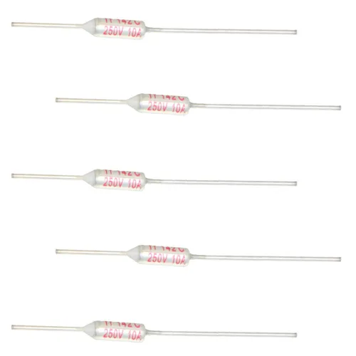 Vista 16 de Fielect Fusibles Térmicos 212.0 °F Corteos Térmicos Fusible Circuito de Corte Temperatura Fusible Térmico 250V 10A