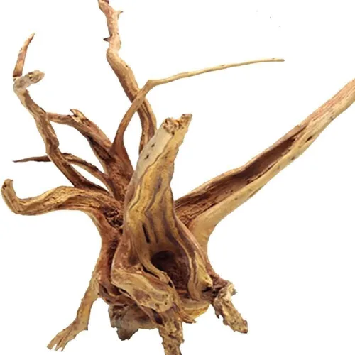Vista 15 de Jorewood Madera flotante natural grande para acuario para peceras y terrarios de reptiles, decoraciones seguras para peceras, ramas retorcidas