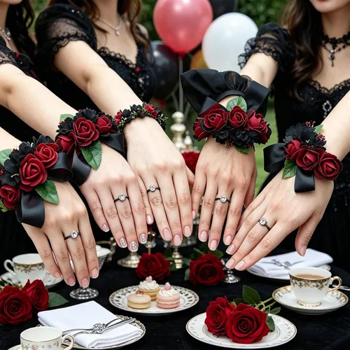 Vista 7 de Whaline 72 anillos de diamantes para despedida de soltera, anillos de compromiso ajustables para decoración de mesa de boda, juego de despedida