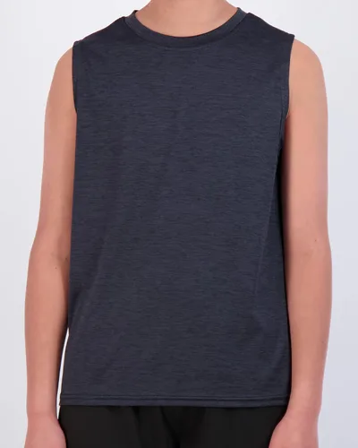 Vista 4 de Real Essentials Paquete de 5 Camiseta sin mangas para niños Dry-Fit Active Athletic Performance