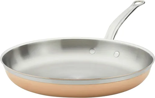 Vista 18 de Hestan - Colección CopperBond - Cacerola de cobre 100% puro, compatible con cocina de inducción, 1.5 cuartos