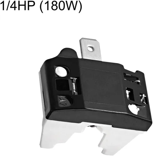 Vista 2 de uxcell 2 piezas de repuesto para compresor protector de sobrecarga de refrigerador, 1/4 HP (180 W)