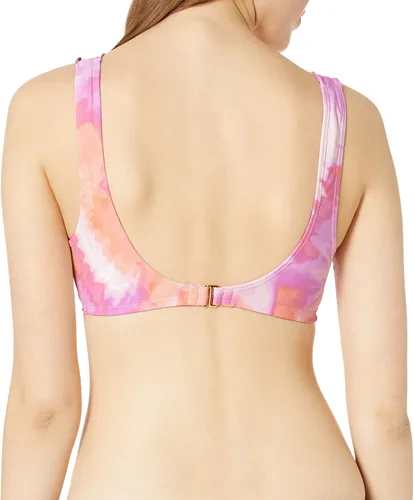 Vista 2 de Hobie Top de bikini con volantes estándar para mujer