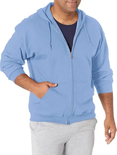Vista 27 de Gildan Sudadera con capucha y cremallera completa para hombre