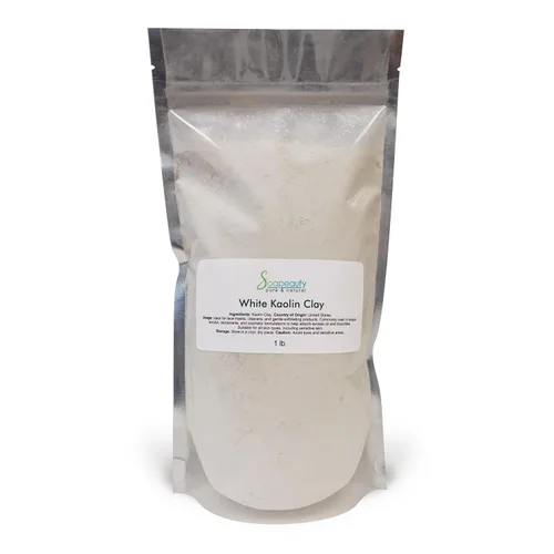 Vista 8 de Soapeauty Polvo de arcilla de caolín blanco, grado cosmético, 100% natural, tratamientos faciales, máscara facial, fabricación de jabón, bomba