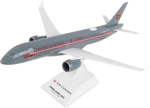 Vista 2 de Daron SkyMarks Air Canada TCA Retro A220-300 1/100