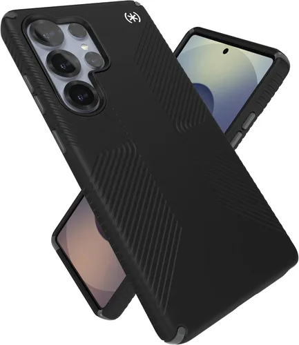 Vista 19 de Speck Funda para Samsung Galaxy S25 Plus, protección contra caídas de 13 pies, agarre antideslizante, funda para Samsung S25 Plus, bisel elevado