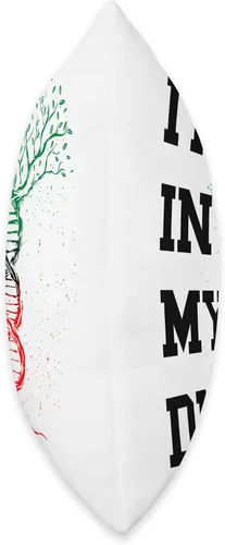 Vista 2 de Pan African Pride Black History Pan African UNIA Flag DNA Tree Juneteenth Black History Throw Pillow, 16x16, Multicolor